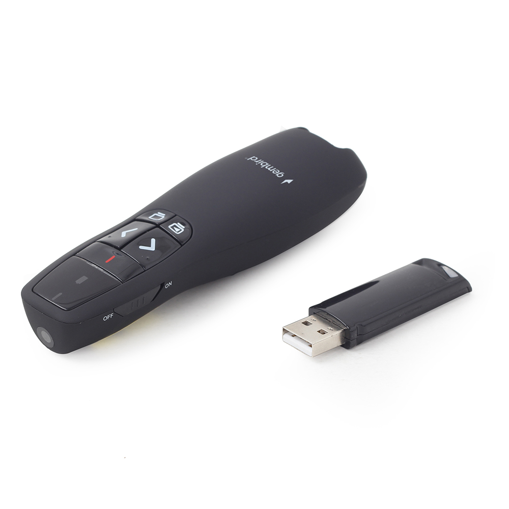 Gembird Presentatore wireless con puntatore laser