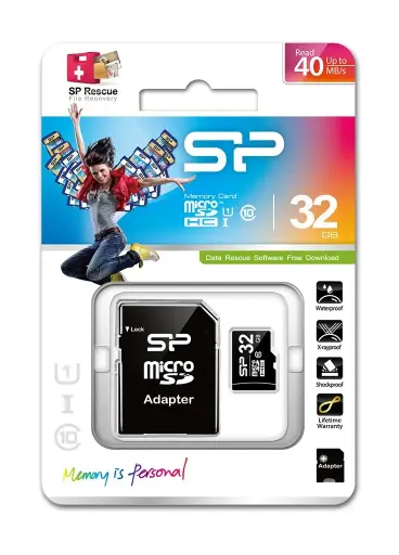 [SP032GBSTH010V10SP] Silicon Power micro sd 32gb c10